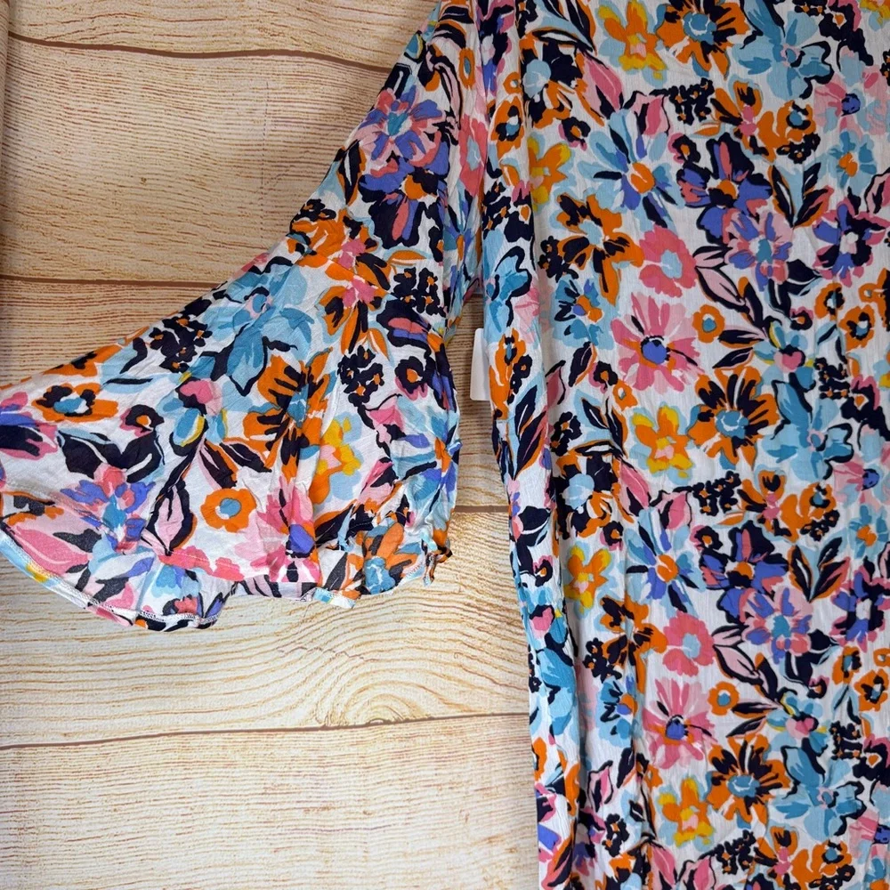 Anne‎ Cole Limited Edition Women's Floral Swim Cover-Up Size XL/XXL